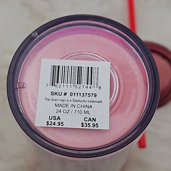 Starbucks 2022 Holiday Woodland Venti Cold Cup fox forest cottagecore - Picture 6 of 6